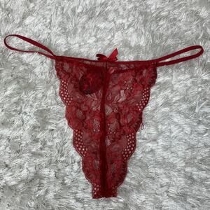 Avidlove G  String Bikini Red Lace NWT Sz 20W